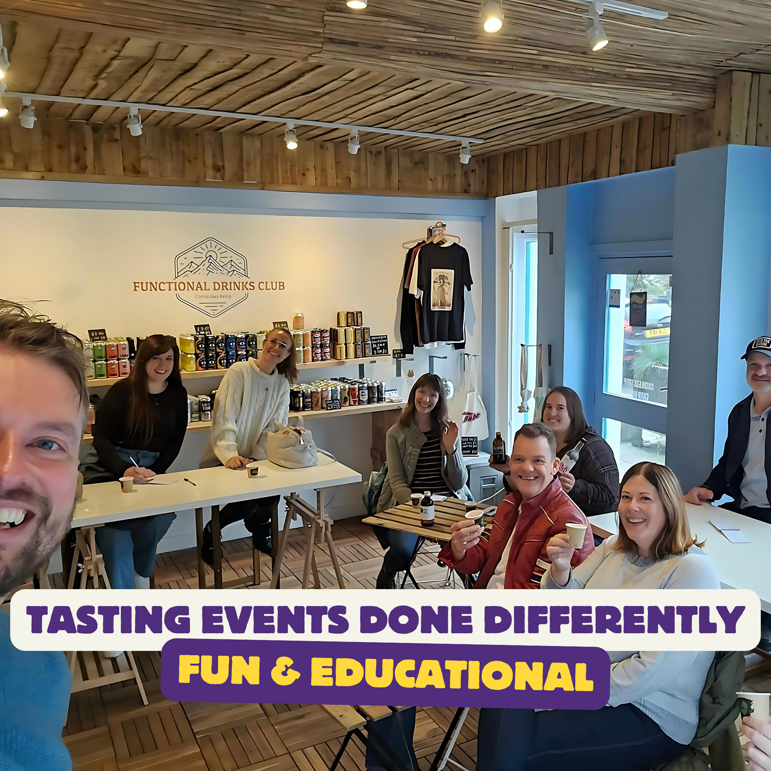 Tasting Events at Functional Drinks Club