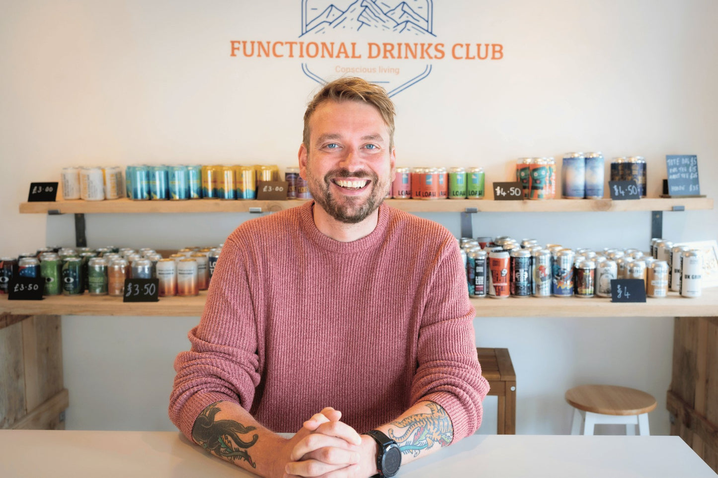 Curated Non - Alcoholic Lager Box - Functional Drinks Club