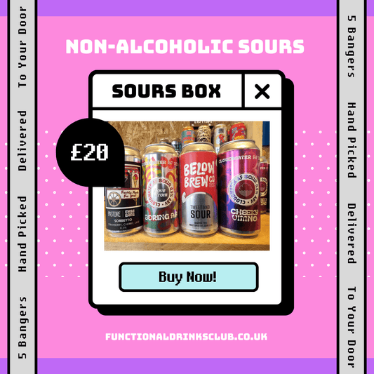 Curated Non - Alcoholic Sours Box - Functional Drinks Club