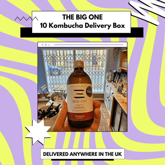 Kombucha Delivery Box - 10 Bottles - Functional Drinks Club